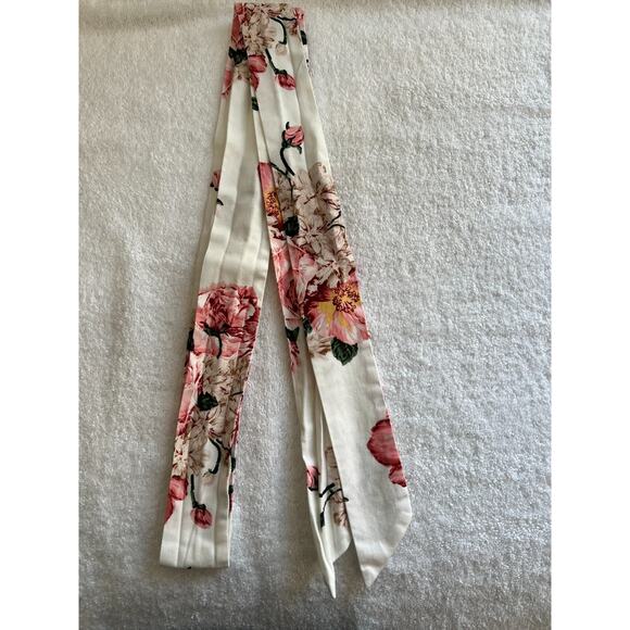 Women's oriental Floral Print ruffle Kimono swim Cover Up Blouse Top S-XL - Picture 8 of 8